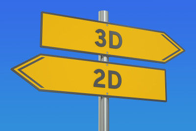 3D vs 2D概念，3D渲染