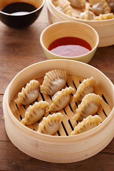 自制亚洲点心饺子