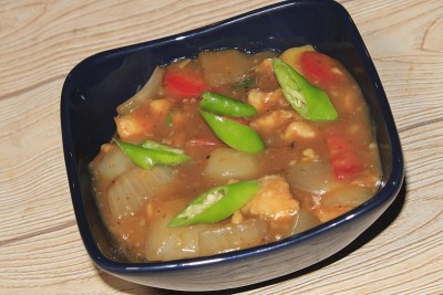 热大蒜鸡