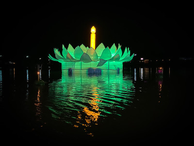 阿来Krathong节日