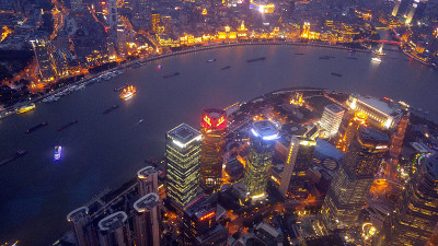 上海浦东摩天大楼,