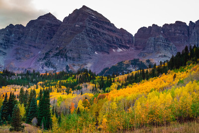 Maroon Bells Snowmass Wilderness USA