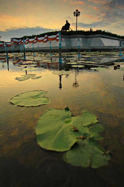 蒙古国王(罗摩四世)纪念碑Waghor Prachuap Khiri Khan，泰国