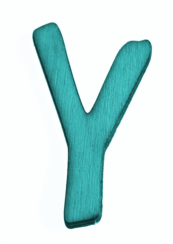 蓝色字母Y