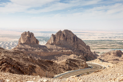阿尔Ain的Jebel Hafeet山