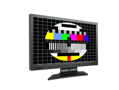 全景液晶显示与测试屏幕