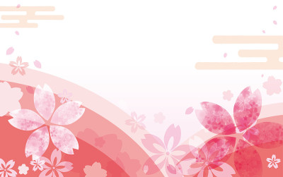樱花日式背景插图樱花日式背景插图