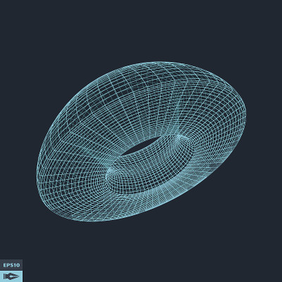 环面。分子晶格。连接结构。