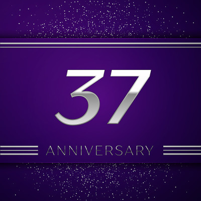 Realistic Thirty seven Years Anniversary Celebrati