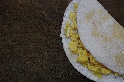 木薯淀粉和鸡蛋