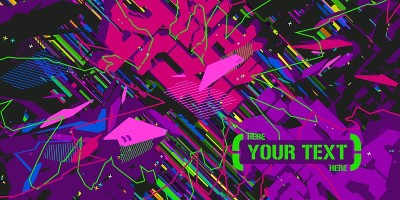抽象模式矢量插图几何背景艺术