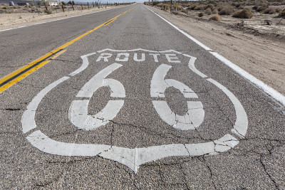 66号公路标志