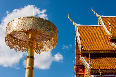 泰国清迈，素贴寺