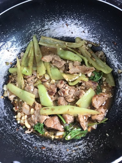泰式猪肉炒钟椒
