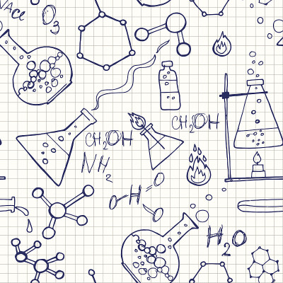 无缝的科学背景