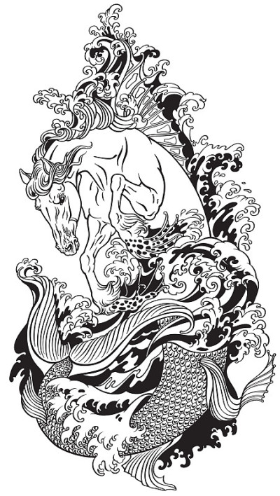 神话中的海马