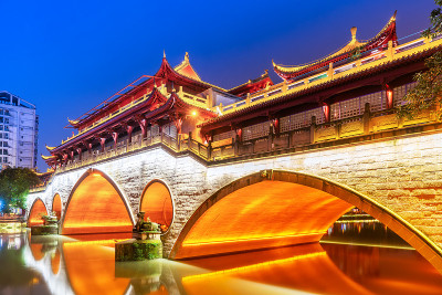 城市建筑景观夜景