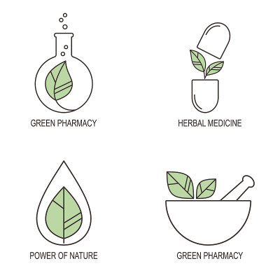 草药图标集
