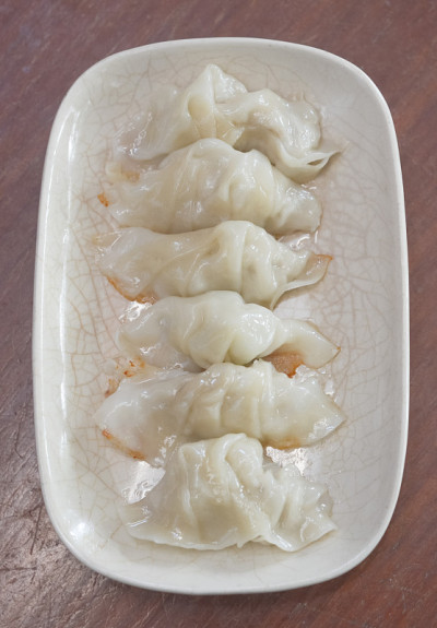 Gyoza in dish, Japanese Fried Dumplings