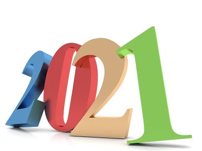 2021年新年，3d渲染