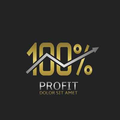 100%的利润