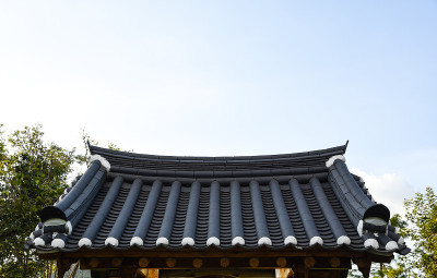 韩国风格的屋顶