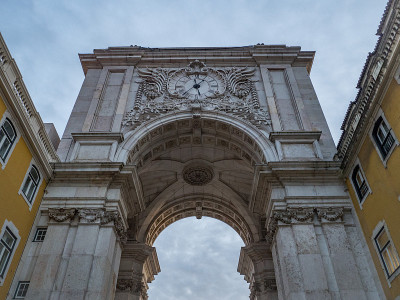 Rua Augusta Arch，葡萄牙里斯本