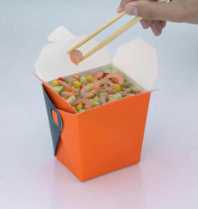 盒子里的快餐