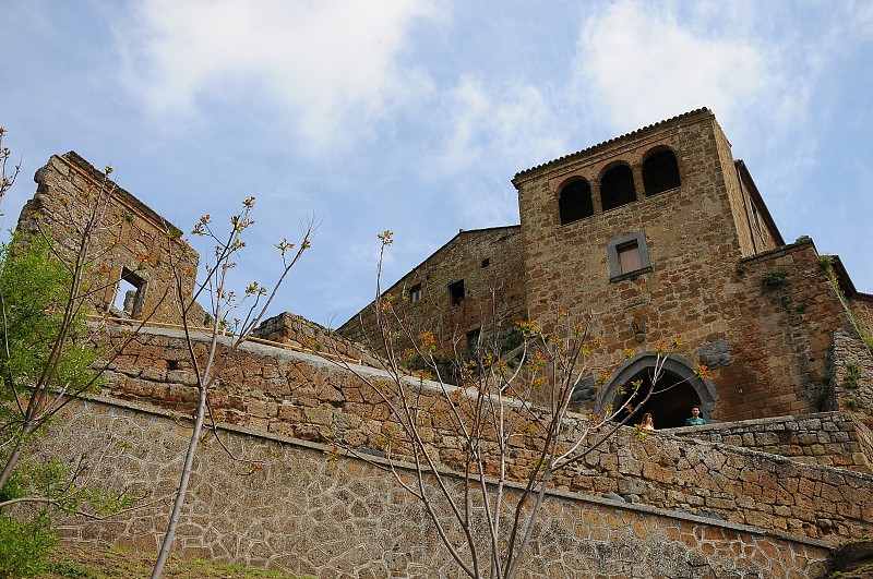 意大利 Civita di Bagnoregio 的 Pictoresque 角落