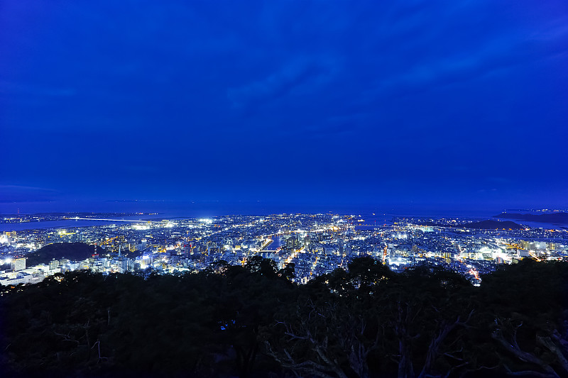 夜景(比山德岛)