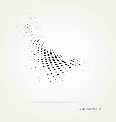 向量半调点
