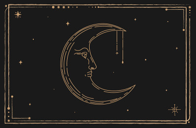 Frame Occultism, magic, mythology, mysticism, set 