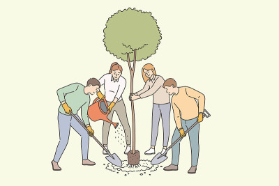 农业、种树、种植理念