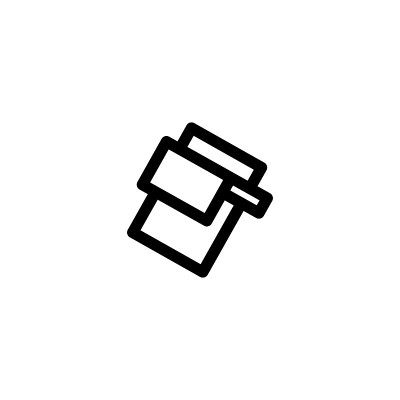 切板刀图标矢量符号插图
