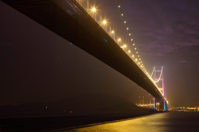 青马桥夜景