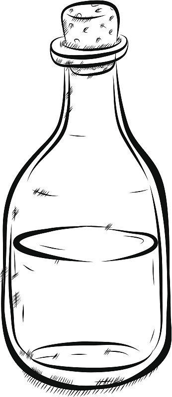 水的玻璃瓶
