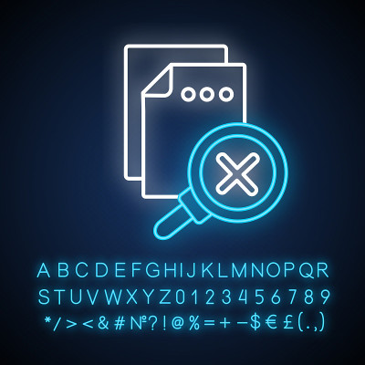 没有结果发现霓虹灯图标