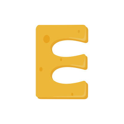 奶酪字母字母