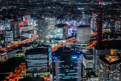 夜景了