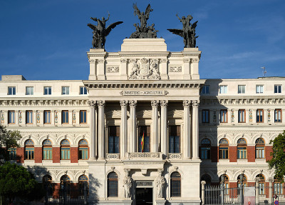 西班牙马德里农业部大楼(Ministerio de Agriculture)