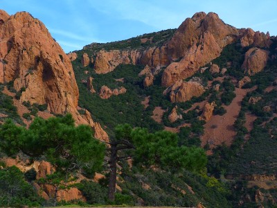 Esterel,法国里维埃拉
