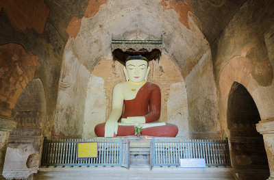 古代佛像，缅甸