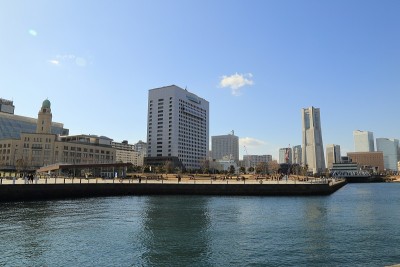 日本神奈川县横滨港人Mirai地区(2018/02/04)