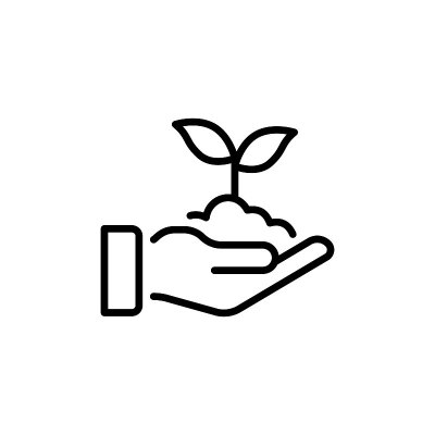 种植图标在矢量。标识