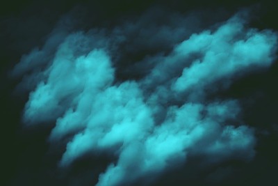 绿松石烟背景