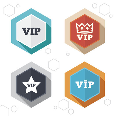 VIP图标。非常重要的人物符号