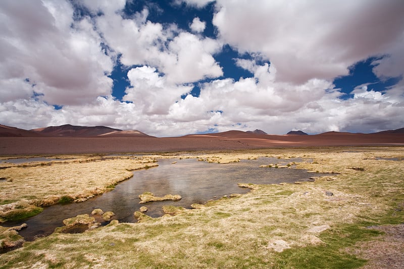 高原景观-阿塔卡马地区，智利