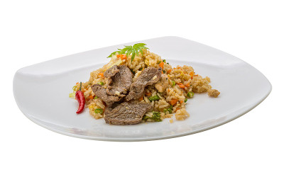 牛肉炒饭