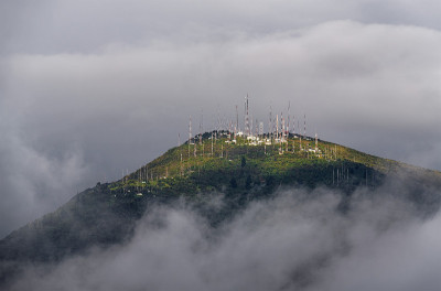 厄瓜多尔基多皮钦查火山云