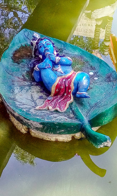 Baal gopal的雕像